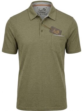 Brand New Frontier Threads Olive Green Polo Shirt XXL
